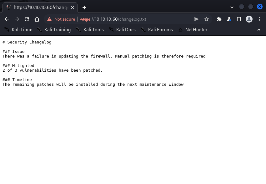 changelog