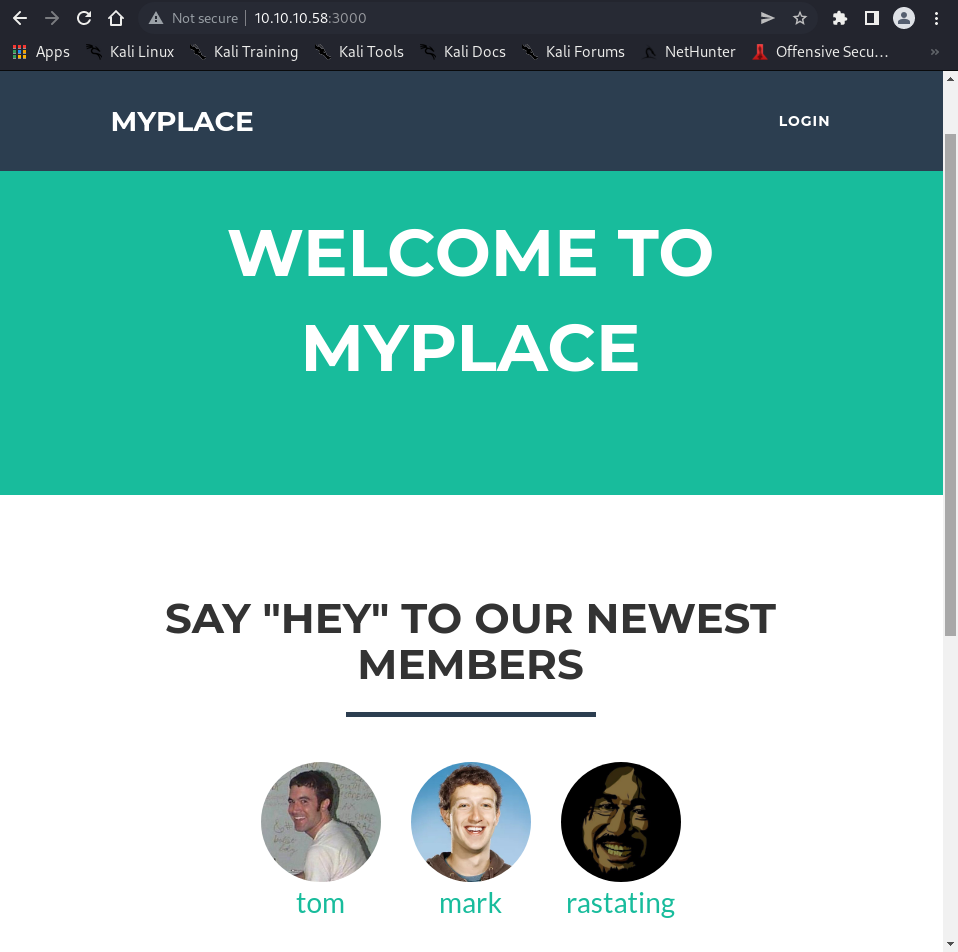 website