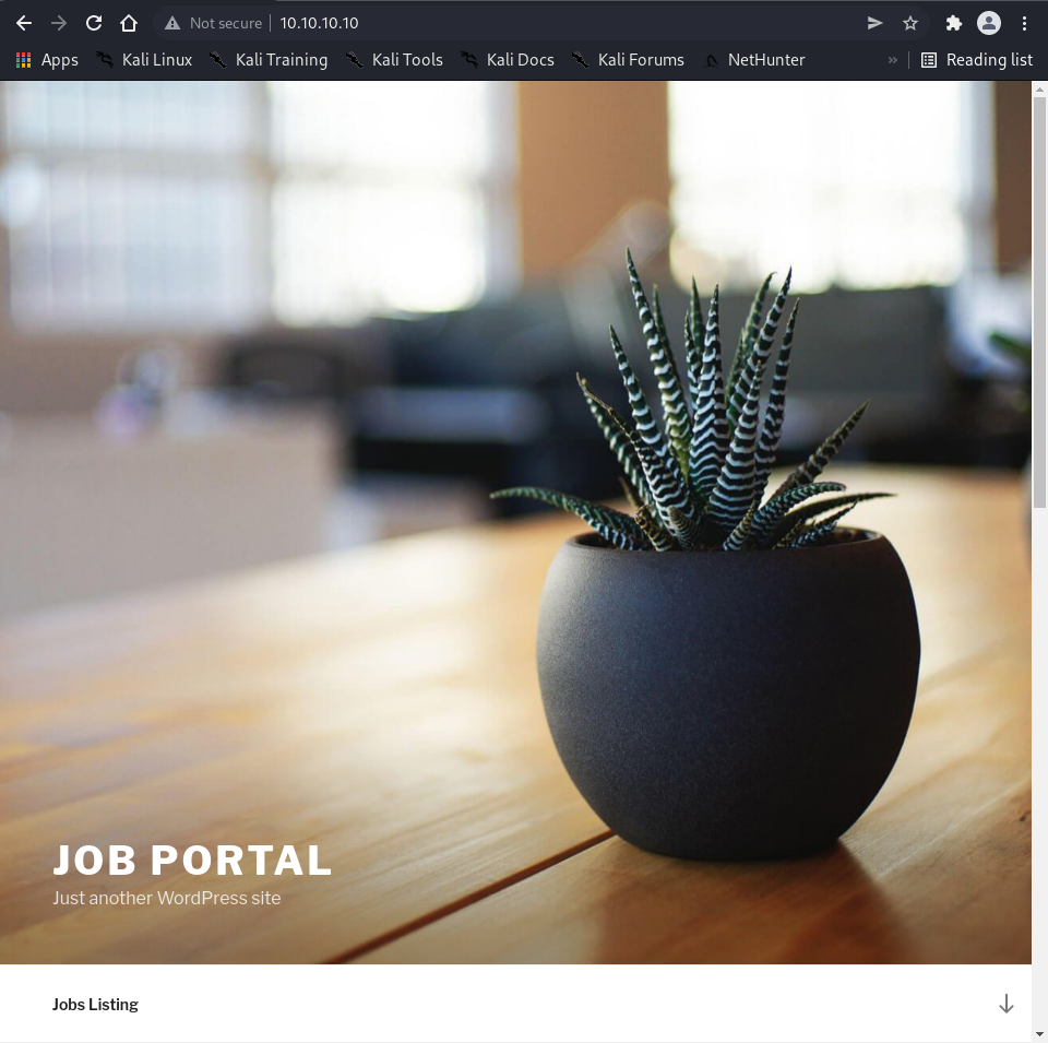 website