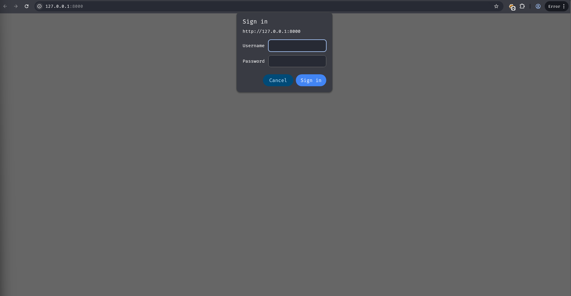 localhost
