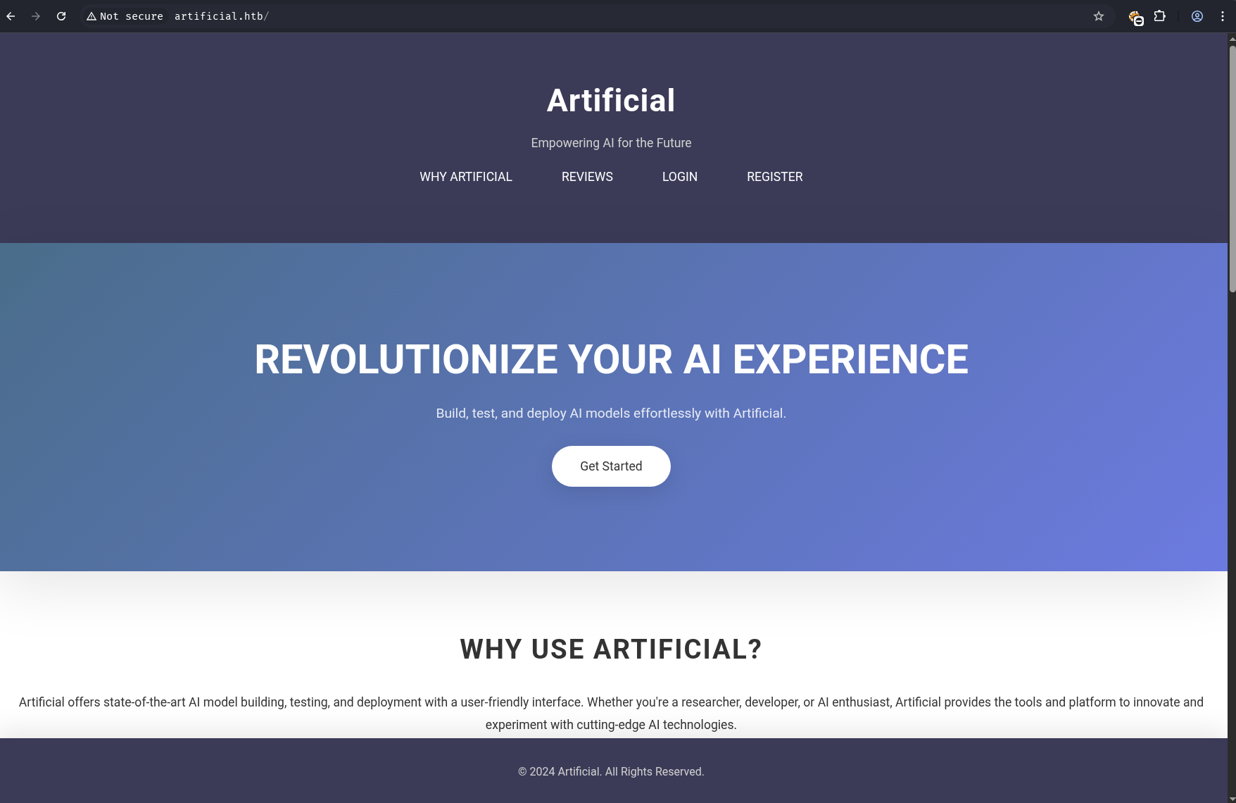 website