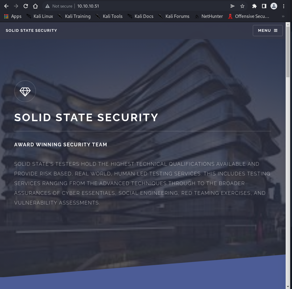 website